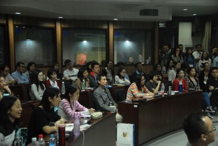 法国前总统萨科齐翻译阿曼达讲座圆满落幕-PA视讯集团官网-2016.4.29-照片03